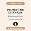 Projeto de Extensão I de Empreendedorismo pronto para entregar