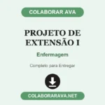Portfólio Individual Projeto de Extensão I - Enfermagem