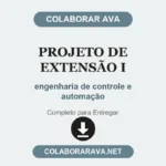 Projeto de extensão I engenharia de controle e automação