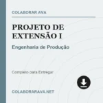 Projeto de extensão I Engenharia de Produção