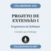 Projeto de Extensão I de Engenharia de Software pronto para entregar