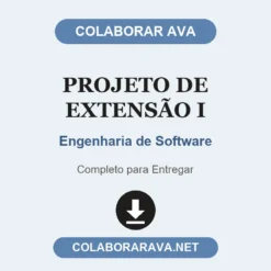 Projeto de Extensão I de Engenharia de Software pronto para entregar