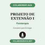 Projeto de extensão I Fisioterapia