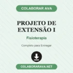 Projeto de Extensão I Fisioterapia