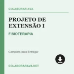 Portfólio Individual Projeto de Extensão I FISIOTERAPIA