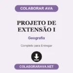 Projeto de extensão I Geografia