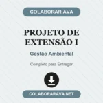 Portfolio Individual Projeto de Extensão I Gestão Ambiental