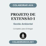 Projeto de extensão I Gestão Ambiental