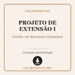 Portfolio Individual Projeto de Extensão I Gestão em Recursos Humanos