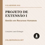 Portfólio Projeto de extensão I Gestão em Recursos Humanos