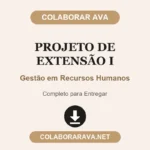  Projeto de extensão I Gestão em Recursos Humanos