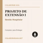 Portfolio Individual Projeto de extensão I Gestão Hospitalar