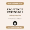 Projeto de Extensão I de Gestão Portuária pronto para entregar
