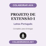 Projeto de Extensão I Letras Português