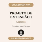 Portfólio Individual Projeto de extensão I Logística
