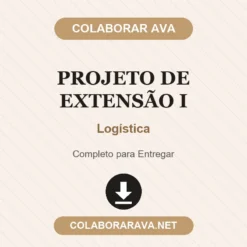 Projeto de Extensão I de Logística pronto para download