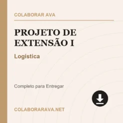 Projeto de Extensão I de Logística pronto para download