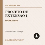 Portfólio Individual Projeto de Extensão I MARKETING