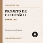 Projeto de Extensão I MARKETING