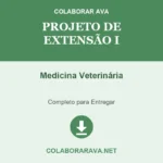Projeto de extensão I Medicina Veterinária