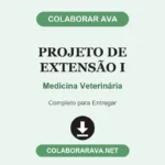 Projeto de Extensão I Medicina Veterinária