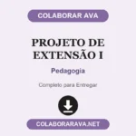 Projeto de Extensão I Pedagogia