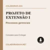 Projeto de Extensão I de Processos gerenciais pronto para download