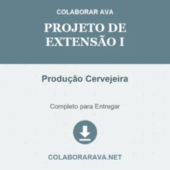 Projeto de Extensão I de Produção Cervejeira pronto para download