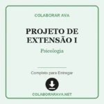 Projeto de Extensão I Psicologia
