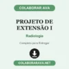 Projeto de Extensão I de Radiologia pronto para entregar