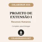 Projeto de Extensão I Recursos Humanos