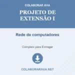 Portfolio Individual Projeto de Extensão I Rede de computadores