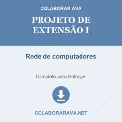 Projeto de Extensão I de Rede de computadores pronto para download