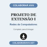 PROJETO DE EXTENSÃO I - REDES DE COMPUTADORES