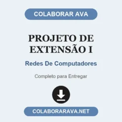 Projeto de Extensão I de Redes De Computadores pronto para entregar