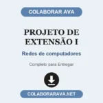 Projeto de extensão I Redes de computadores