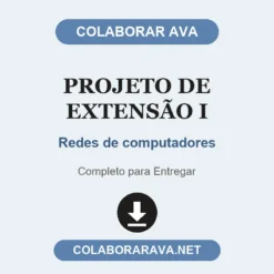 Projeto de Extensão I de Redes de computadores pronto para entregar