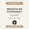 Projeto de Extensão I de Secretariado pronto para entregar