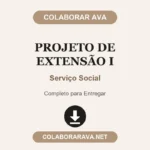 Projeto de Extensão I Serviço Social