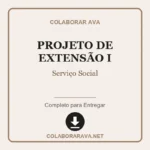 Projeto de Extensão I Serviço Social