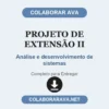 Projeto de Extensão II de Análise e desenvolvimento de sistemas pronto para entregar