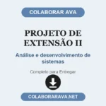 Portfólio Projeto de extensão II Análise e desenvolvimento de sistemas