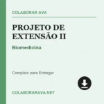 Projeto de extensão II Biomedicina