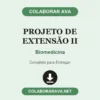 Projeto de Extensão II de Biomedicina pronto para download