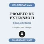 Projeto de Extensão II Ciência de Dados