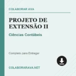 Projeto de Extensão II Ciências Contábeis