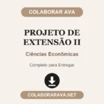 Projeto de Extensão II Ciências Econômicas