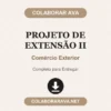 Projeto de Extensão II de Comércio Exterior pronto para download