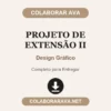 Projeto de Extensão II de Design Gráfico pronto para entregar