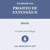 Projeto de Extensão II de Direito pronto para download